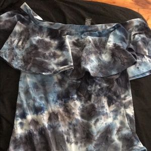 Off the shoulder body suit